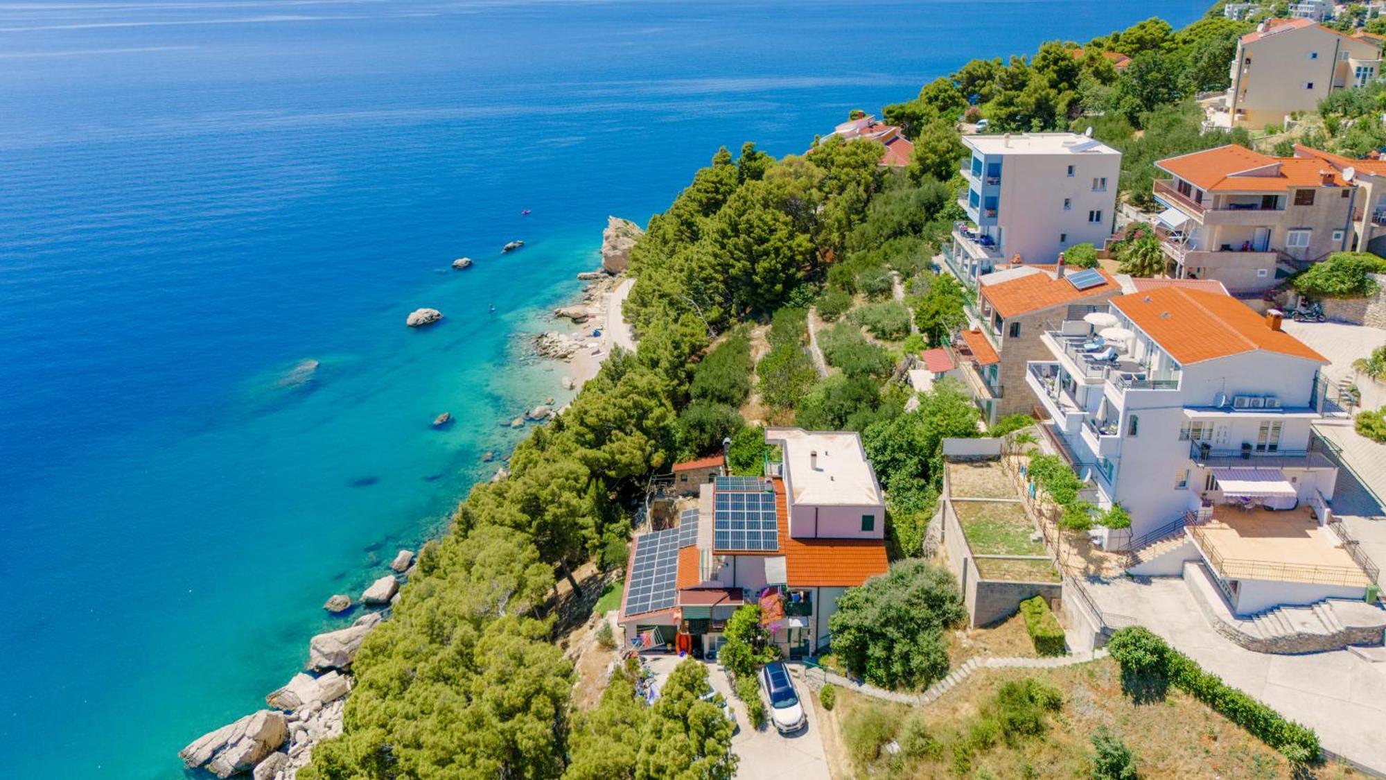 Seaview Apartments Nives Brela Zewnętrze zdjęcie