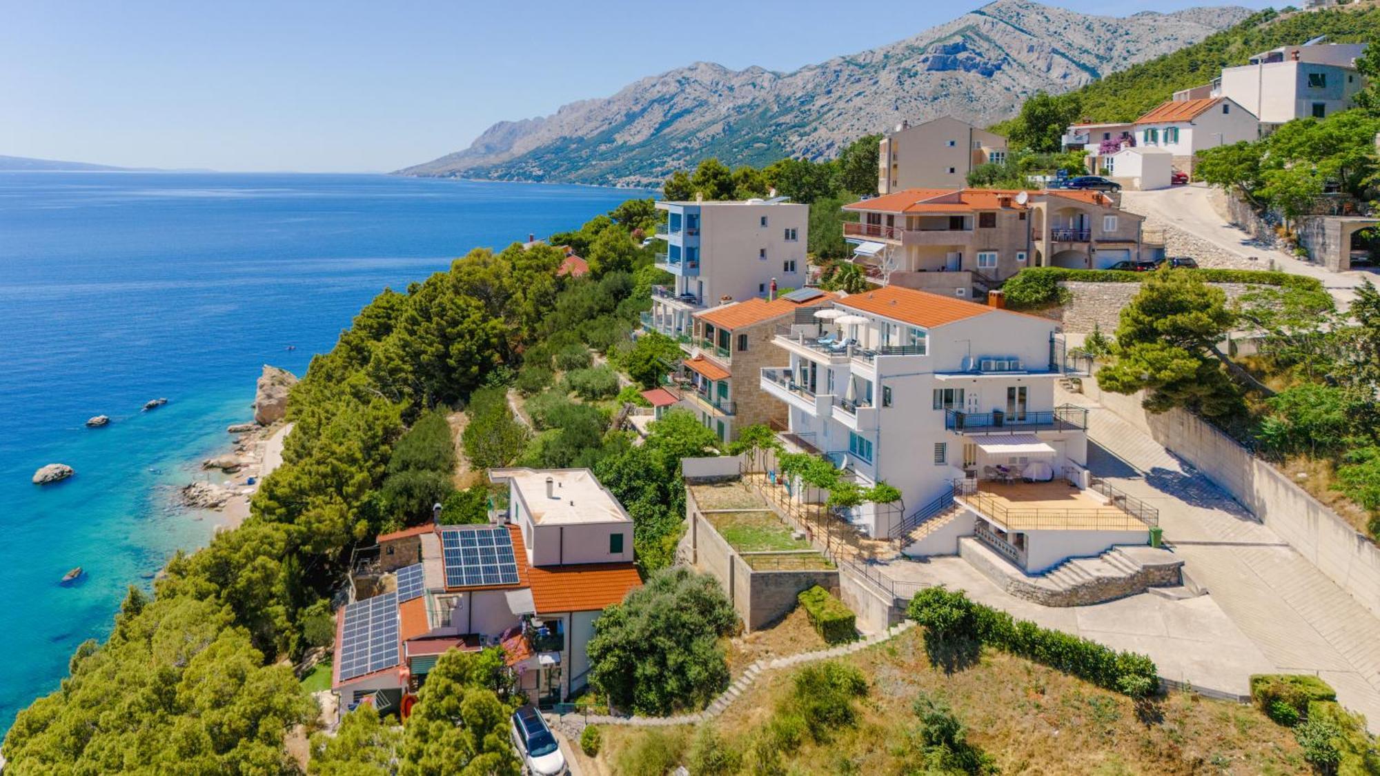 Seaview Apartments Nives Brela Zewnętrze zdjęcie