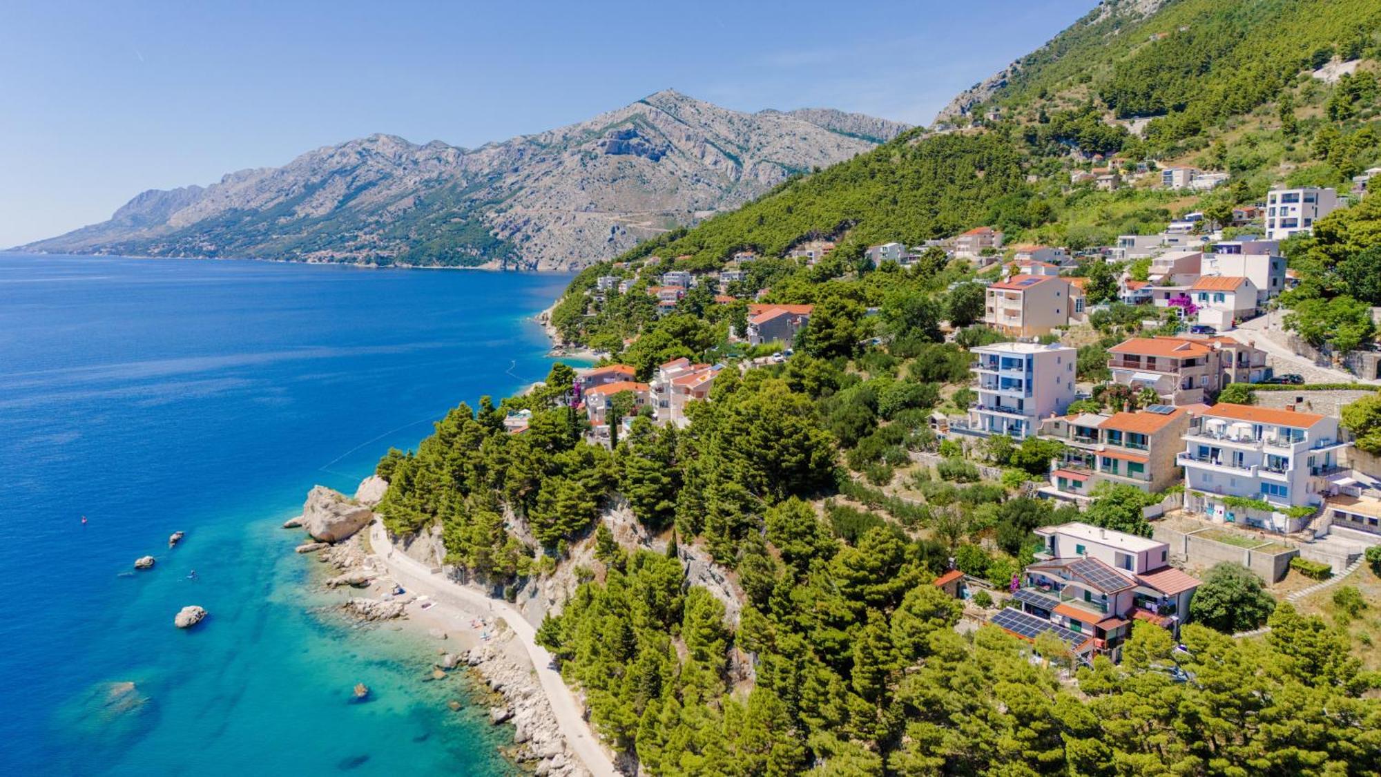 Seaview Apartments Nives Brela Zewnętrze zdjęcie