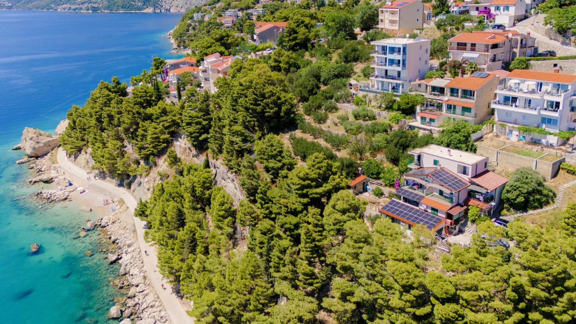 Seaview Apartments Nives Brela Zewnętrze zdjęcie