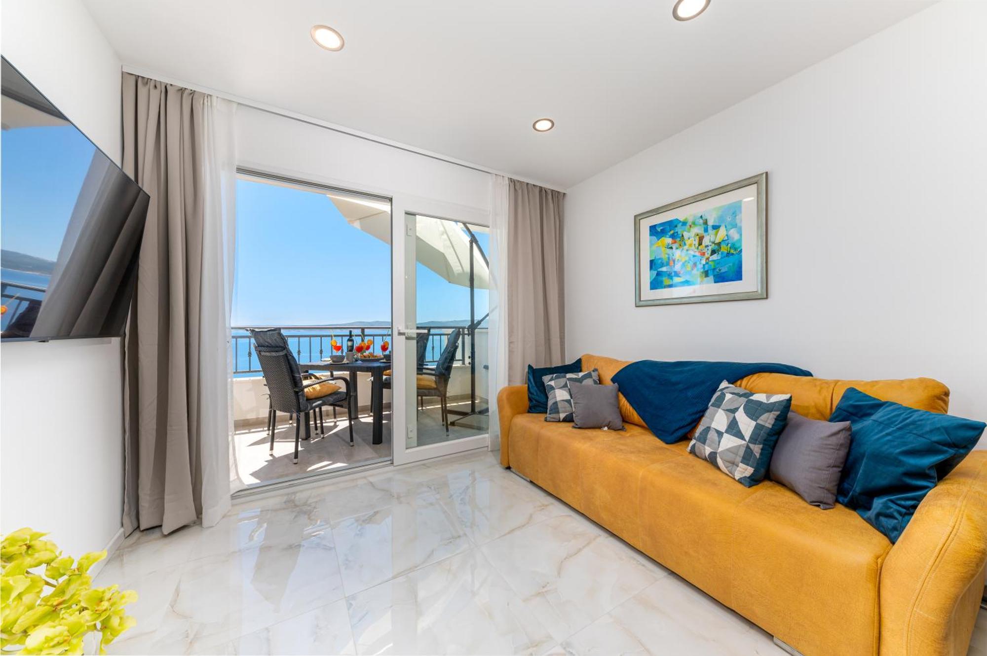 Seaview Apartments Nives Brela Zewnętrze zdjęcie