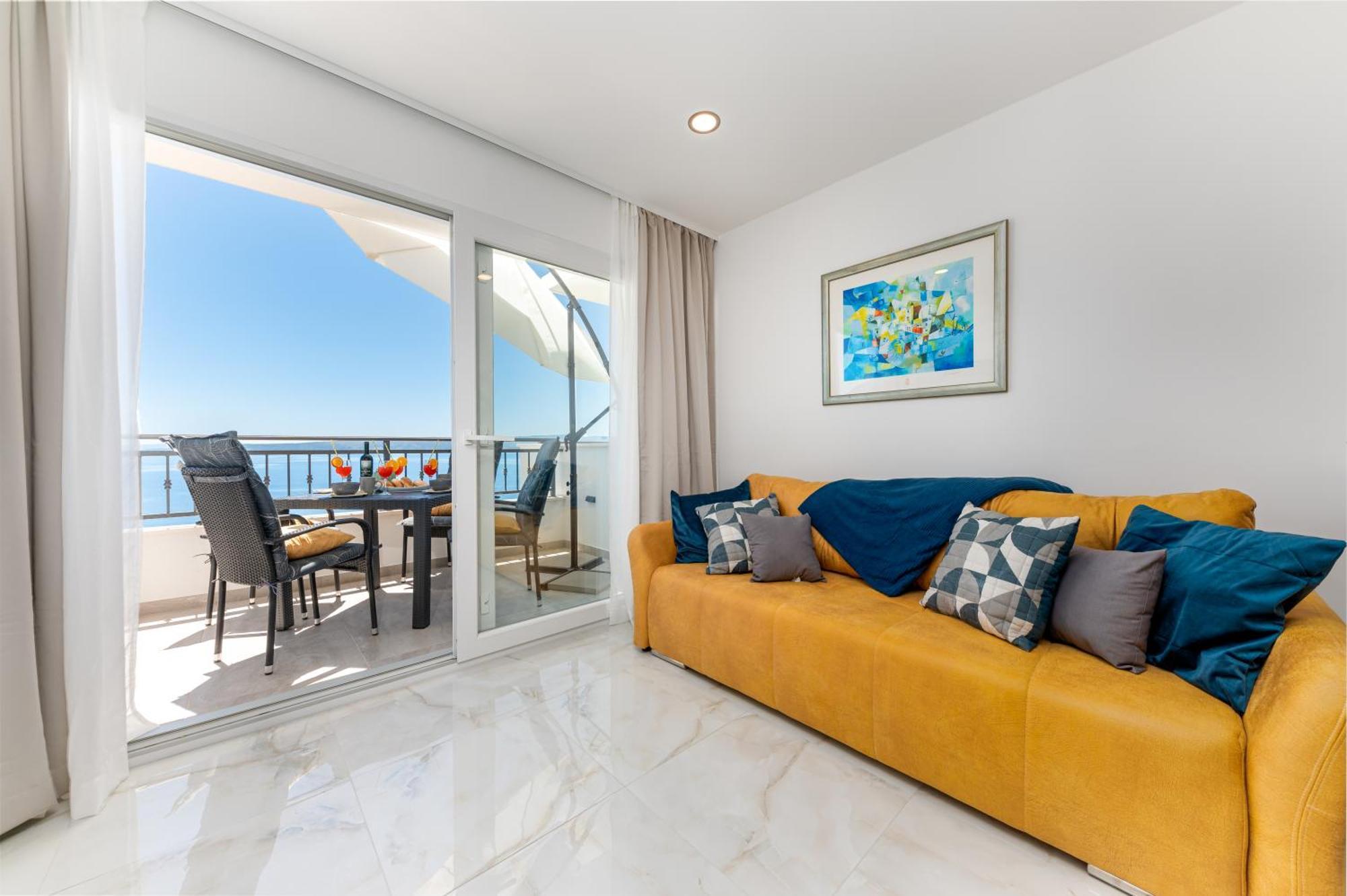 Seaview Apartments Nives Brela Zewnętrze zdjęcie