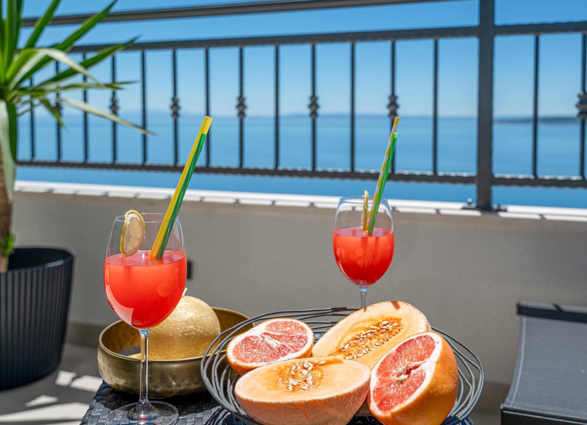 Seaview Apartments Nives Brela Zewnętrze zdjęcie